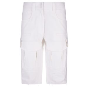 White Fibres Cargo Shorts