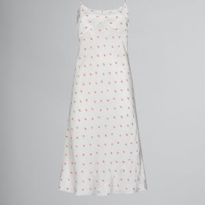 White Fibres Casual Dress