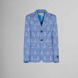 Blue Fibres Jackets And Coat