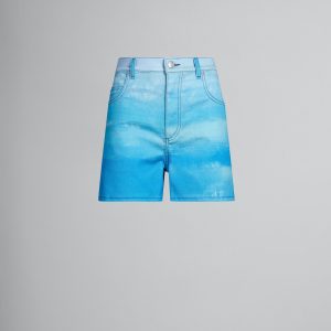 Blue Fibres Short And Mini Shorts