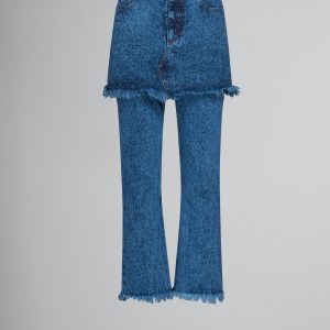 Blue Fibres Straight-Leg Jeans