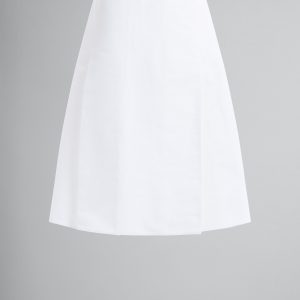 White Fibres Long Skirt