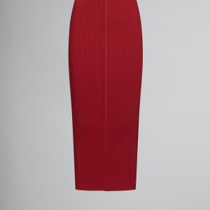 Orange Fibres Long Skirt