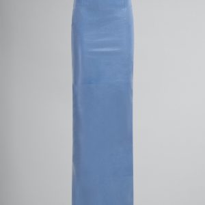 Gray Fibres Long Skirt
