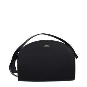 Black Leather Crossbody Bag