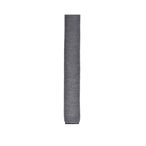 Gray Wool Tie