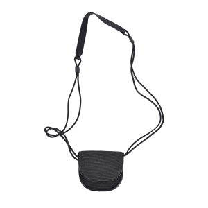 Black Leather Crossbody Bag