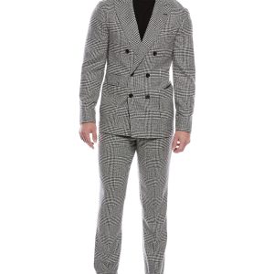 Gray Wool Suits And Blazer