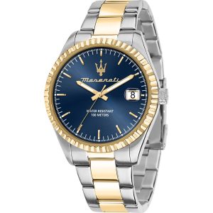 Multicolor Stainless Steel Bracelet Watch