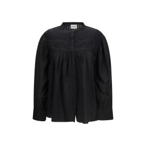Black Cotton Dress Shirt
