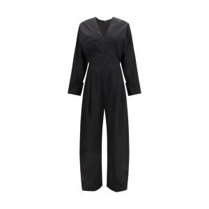 Black Cotton Jumpsuit