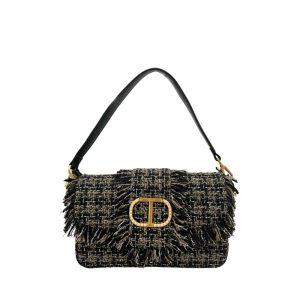 Black PU Women Shoulder Bag