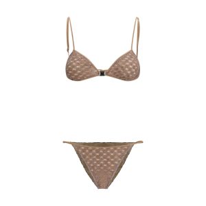 Brown Viscose Bikini