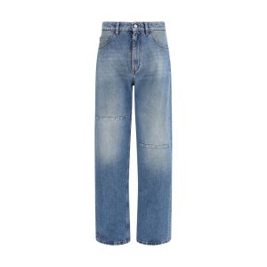Blue Cotton Jeans Denim