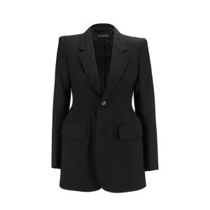 Black Wool Blazer