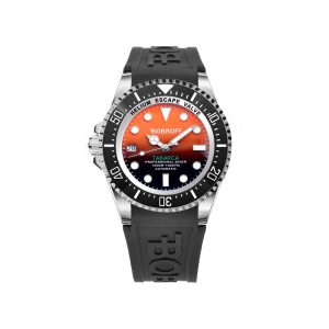 Black Rubber Sport Watch