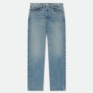 Blue Cotton Jeans Denim
