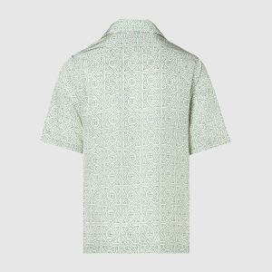 Green Silk T-Shirt