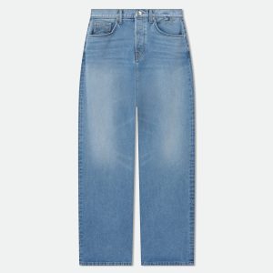 Blue Cotton Jeans Denim