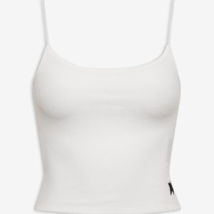 White Cotton Tank Tops