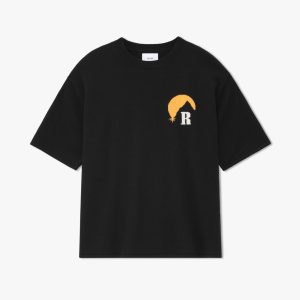 Black Cotton T-Shirt