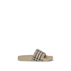 Beige Rubber Sandals