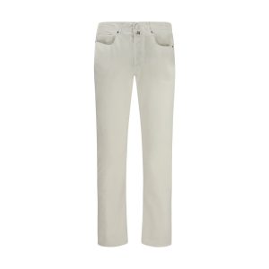 White Cotton Pants