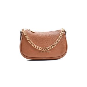 Brown Leather Shoulder Bag