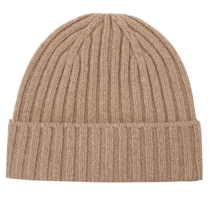 Brown Cashmere Beanie