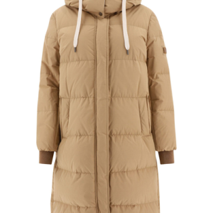 Beige Polyester Coat