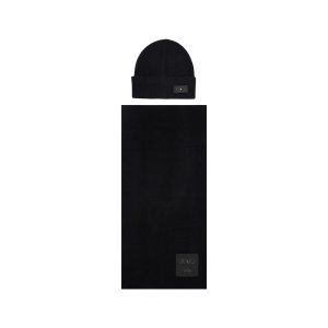 Black Polyester Beanie
