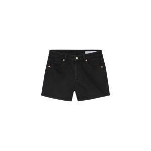 Black Cotton Shorts