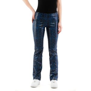 Multicolor Polyester Casual Pants