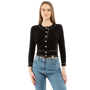 Multicolor Cotton Long Sleeve T-Shirt