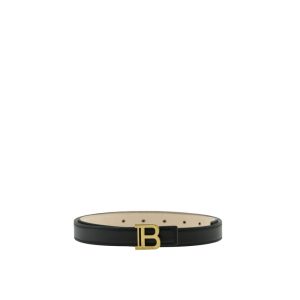 Black Leather Regular Belt