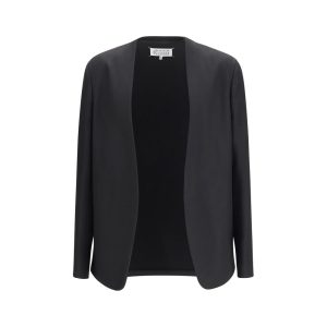 Black Fleece Wool Blazer