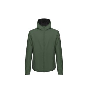 Green Polyester Shell Jacket