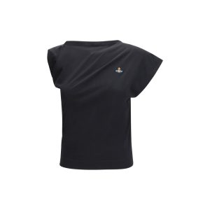 Black Cotton T-Shirt