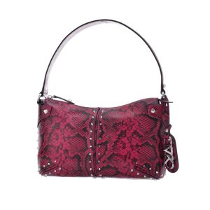 Multicolor Leather Shoulder Bag