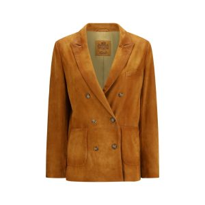 Beige Goatskin Blazer
