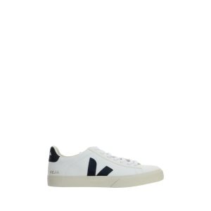 White Calf Leather Bos Taurus Low Top Sneakers