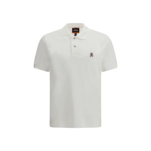 White Cotton Polo Shirt