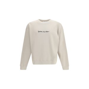 Beige Cotton Sweatshirt