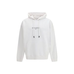 White Cotton Sweatshirt