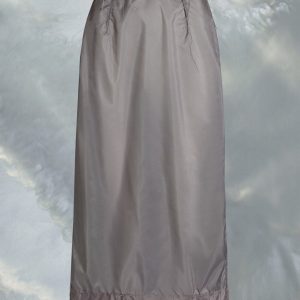 Gray Fibres Midi Skirt