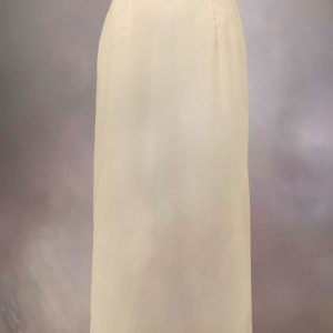 Yellow Fibres Midi Skirt