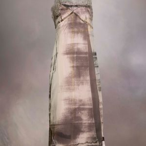 Fuchsia Fibres Midi Dress