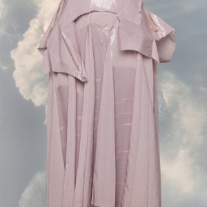 Pink Fibres Midi Skirt