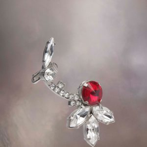 Bicolor Fibres Earrings