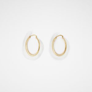 Gold Fibres Earrings